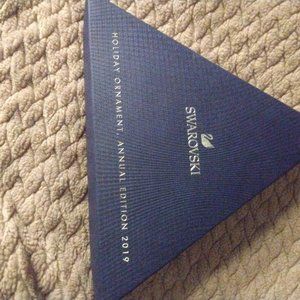 Swarovski holiday ornament